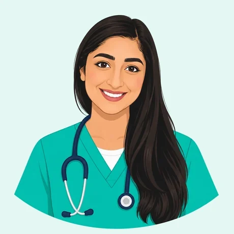 Ritratto illustrato di Ana Percu
