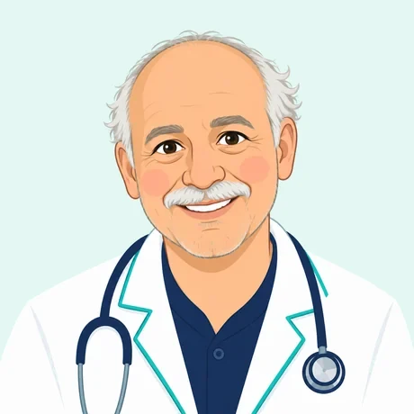 Ritratto illustrato di Ivano Bocchi